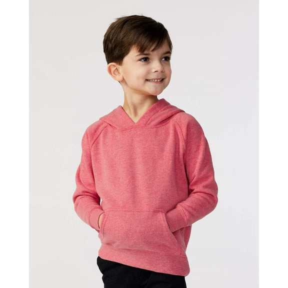 Fleece Toddler Special Blend Raglan Hooded Pullover Sweatshirt