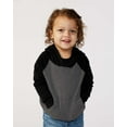 thumbnail image 1 of Fleece Toddler Special Blend Raglan Hooded Pullover Sweatshirt, 1 of 5