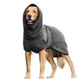 thumbnail image 1 of Fleece Turtleneck Dog Winter Jacket, Soft Warm Adjustable Dog Coat Vest, Wind‑Resistant Cozy Pet Outfit for Medium Large Extra Large Dogs, 1 of 6