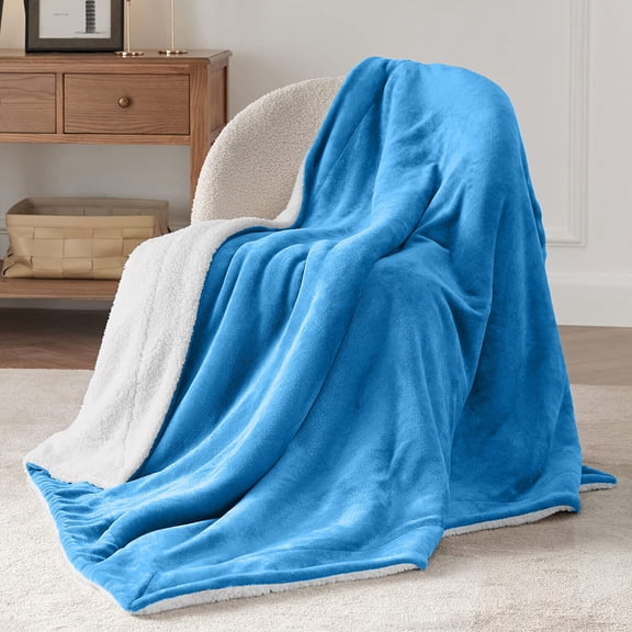Fleece Twin Blanket 60 x 80 Super Soft 400 Gsm Reversible Sofa Bed Throws