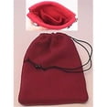 thumbnail image 1 of Fleece Two-Pocket Dice Bag - Red -FL3002, 1 of 1