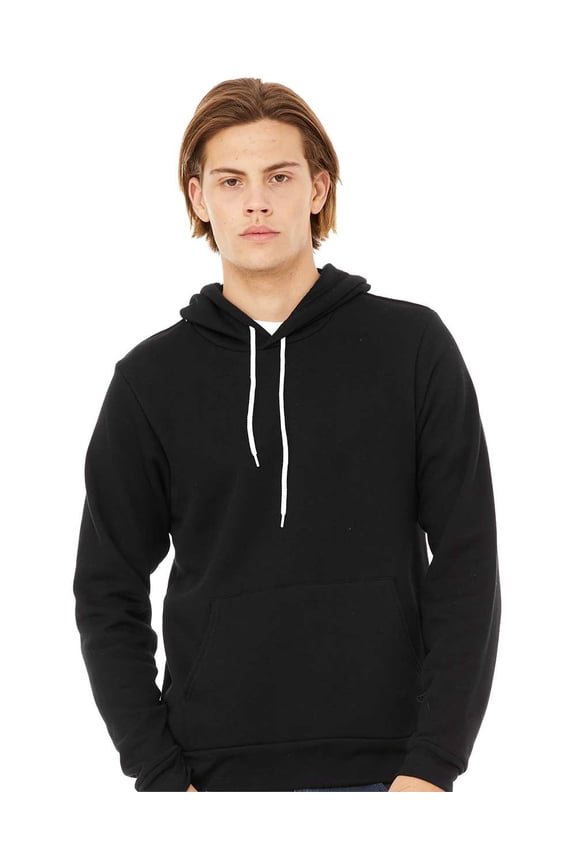 Fleece Unisex Hooded Pullover Sweatshirt