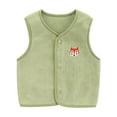 thumbnail image 1 of Vest Jacket Cute for Kids Boys Girls Toddler Sleeveless Cartoon Print Coat Winter Windproof Coat Warm Vest Outerwear Coats 9-12 Months, 1 of 6