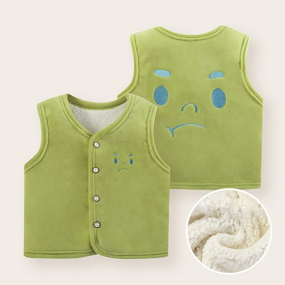 Fleece Vest Sleeveless Outerwear Vests Infant Winter Clothes Size 3-6 MonthsGirls Clothes