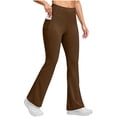 thumbnail image 1 of Fleece Yoga Pants for Women High Waisted Lined Pocket Leggings Sport Pants for Running Fitness Winter Long Pants, 1 of 9
