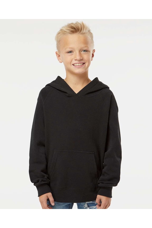 Fleece Youth Special Blend Raglan Hooded Pullover