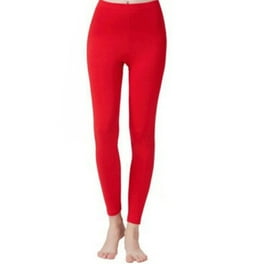 American Apparel Women's Nylon Tricot Leggings, Poppy, Small