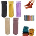 thumbnail image 1 of Fleececozy - Ultra-Soft Velvet Slim Thermal Socks, Luviess Fleece Cozy Socks for Women Winter Warm Thermal Stockings, 1 of 6