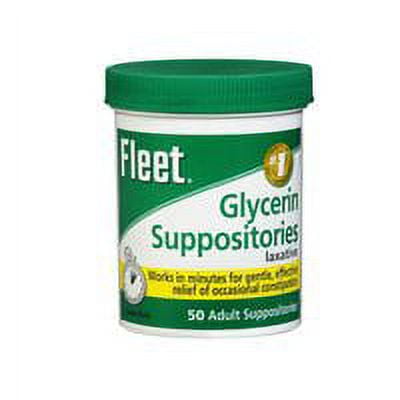Fleet Laxative Glycerin Suppositories Adult Constipation Relief, 24 ct -  Kroger