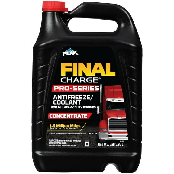 Fleet Charge FPR0B3 Precharged Concentrate Antifreeze/Coolant, 1 Gallon - Quantity 6