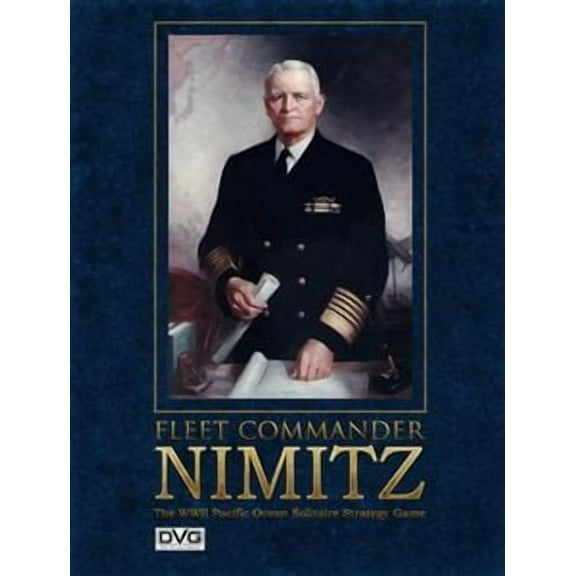 Fleet Commander Nimitz The WWII Pacific Ocean Solitaire Strategy Game DVG 022