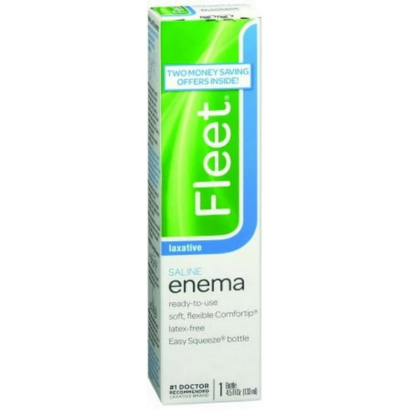 Fleet Enema Laxative 4.5oz. 19g EACH