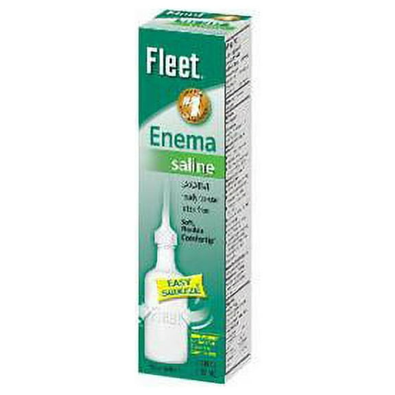 Fleet Enema, Ready-to-use Saline Laxative, Twin Pack Part No. 2014 (1/package)