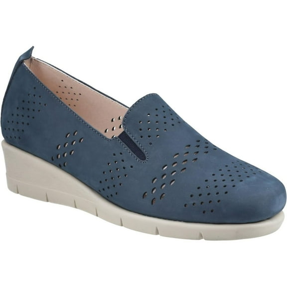 Fleet & Foster Womens Dinah Leather Espadrilles