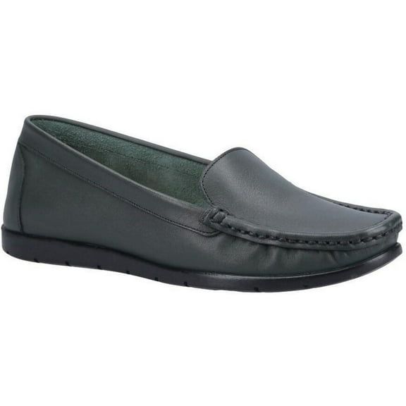 Fleet & Foster Womens Tiggy Leather Loafers