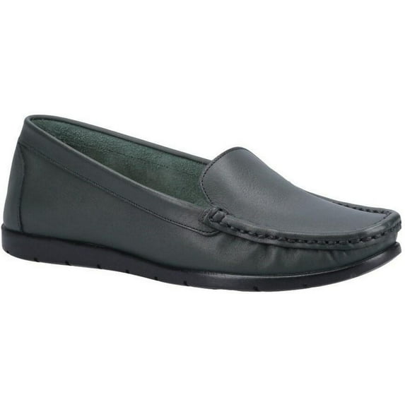 Fleet & Foster Womens Tiggy Leather Loafers
