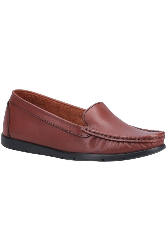 Womens Tiggy Leather Loafers