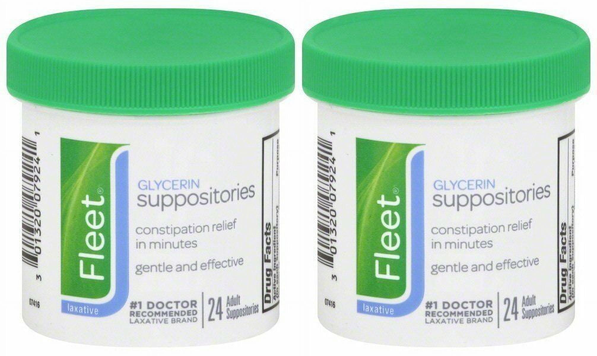 Fleet Glycerin Suppositories Adult (1 Pack) – Olympia Plaza Gifts