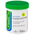 thumbnail image 1 of Fleet Laxative Glycerin Suppositories for Adult Constipation, 50 Count, 1 of 5