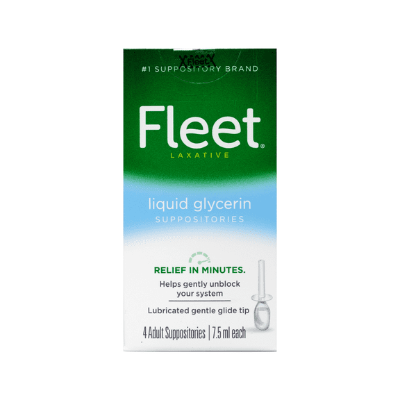Fleet Liquid Glycerin Suppositories 4 Each
