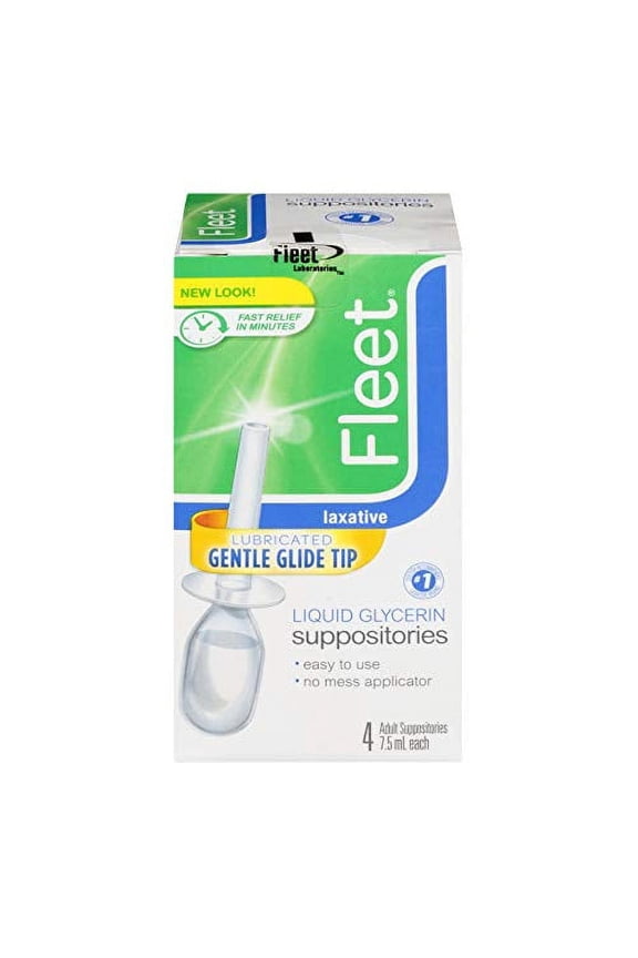 Fleet Liquid Glycerin Suppositories 4 Each