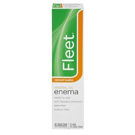 Fleet Mineral Oil Enema, Latex Free - 4.5 fl oz