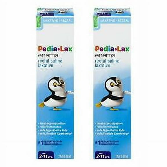 Fleet Pedia-Lax Enema 2.25 oz ( 2 PACK )
