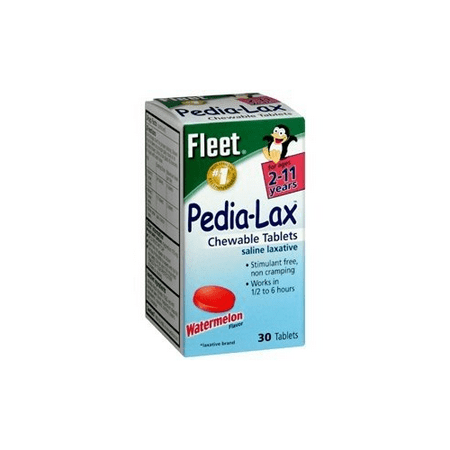Fleet Pedia-Lax Saline Laxative Stimulant-Free Non Cramping Watermelon,30ct
