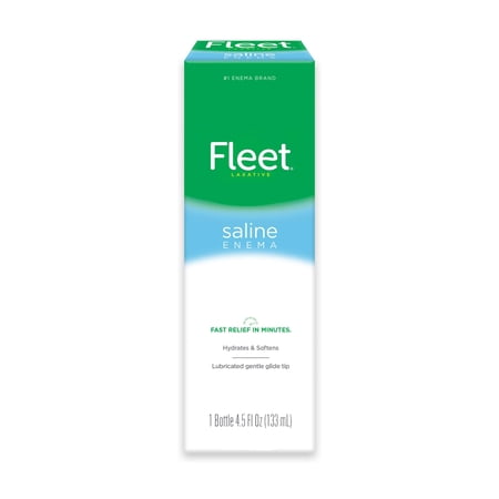 Fleet Saline Enema 4.50 oz (Pack of 4)