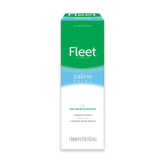 Fleet Saline Enema 4.50 oz (Pack of 4)