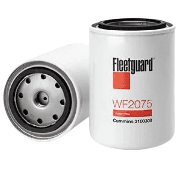 Fleetguard Coolant Filter,2PK, Replaces FG WF2077