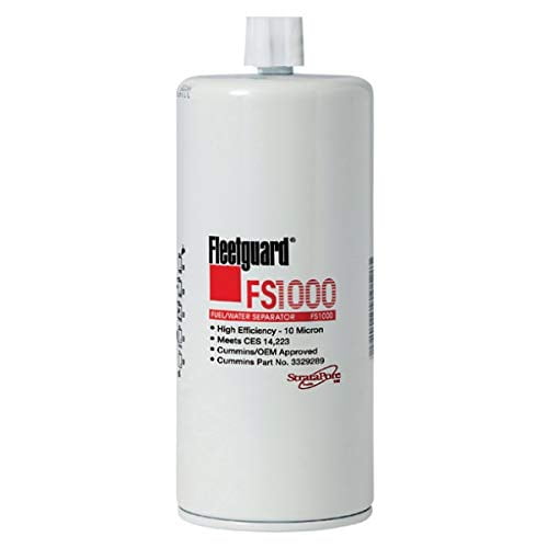 Fleetguard FS1000 Fuel Water Separator Spin On for Cummins Select ...
