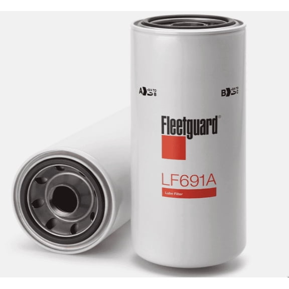 Fleetguard Spin-On Lube Filter, Replaces FG LF691A
