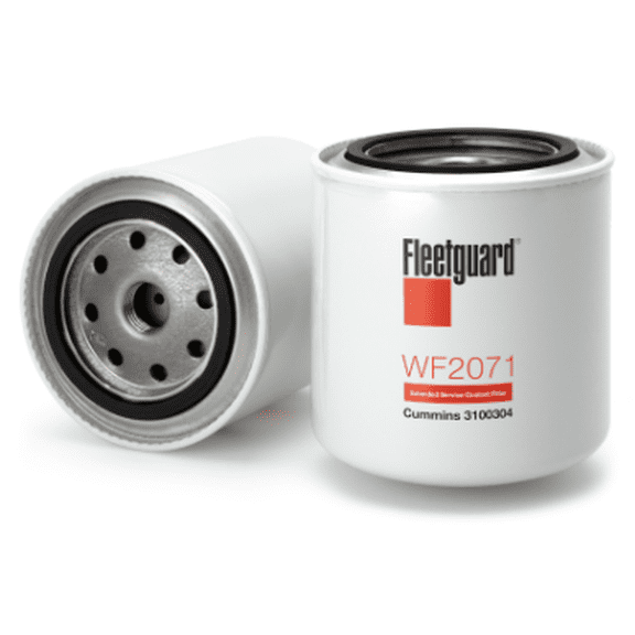 Fleetguard WF2071 Coolant Water Filter Spin On, 1PK Chemical Coolant Filter with DCCA4+ Additive for Cumins, Cat, Det Diesel Engines (Pack of 1)