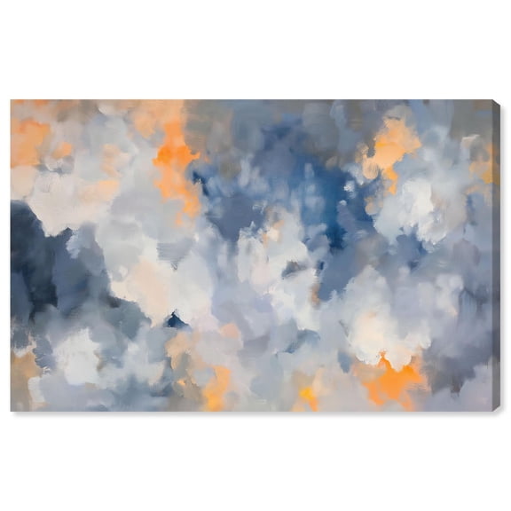 Fleeting Atmosphere I Canvas Print Blue Wall Art by Art Remedy, Gallery Wrapped, 30 x 20