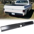 thumbnail image 1 of Fleetside Rear Roll Pan 18 Gauge Steel For 1973-1987 Chevrolet C10 C20 C30 K10 K20 K30 Pickup with License Plate Holes Light Kit, 1 of 10