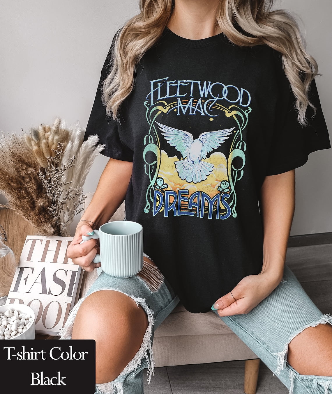 Fleetwood mac t shirt vintage deals