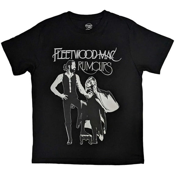 Fleetwood Mac Men's Rumors T-Shirt Black Large | Officially Licensed Merchandise