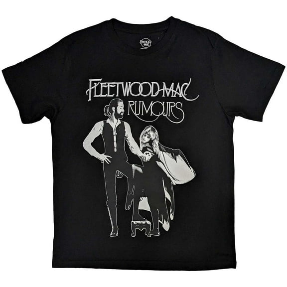 Fleetwood Mac Men's Rumors T-Shirt Black Large | Officially Licensed Merchandise