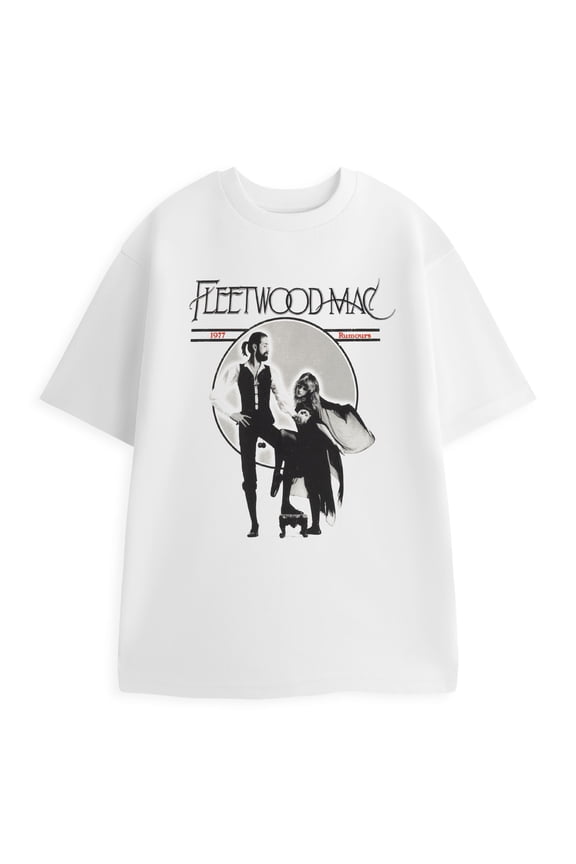 Rumours Mens Black Short Sleeved T-Shirt | S | Made by Vanilla Underground