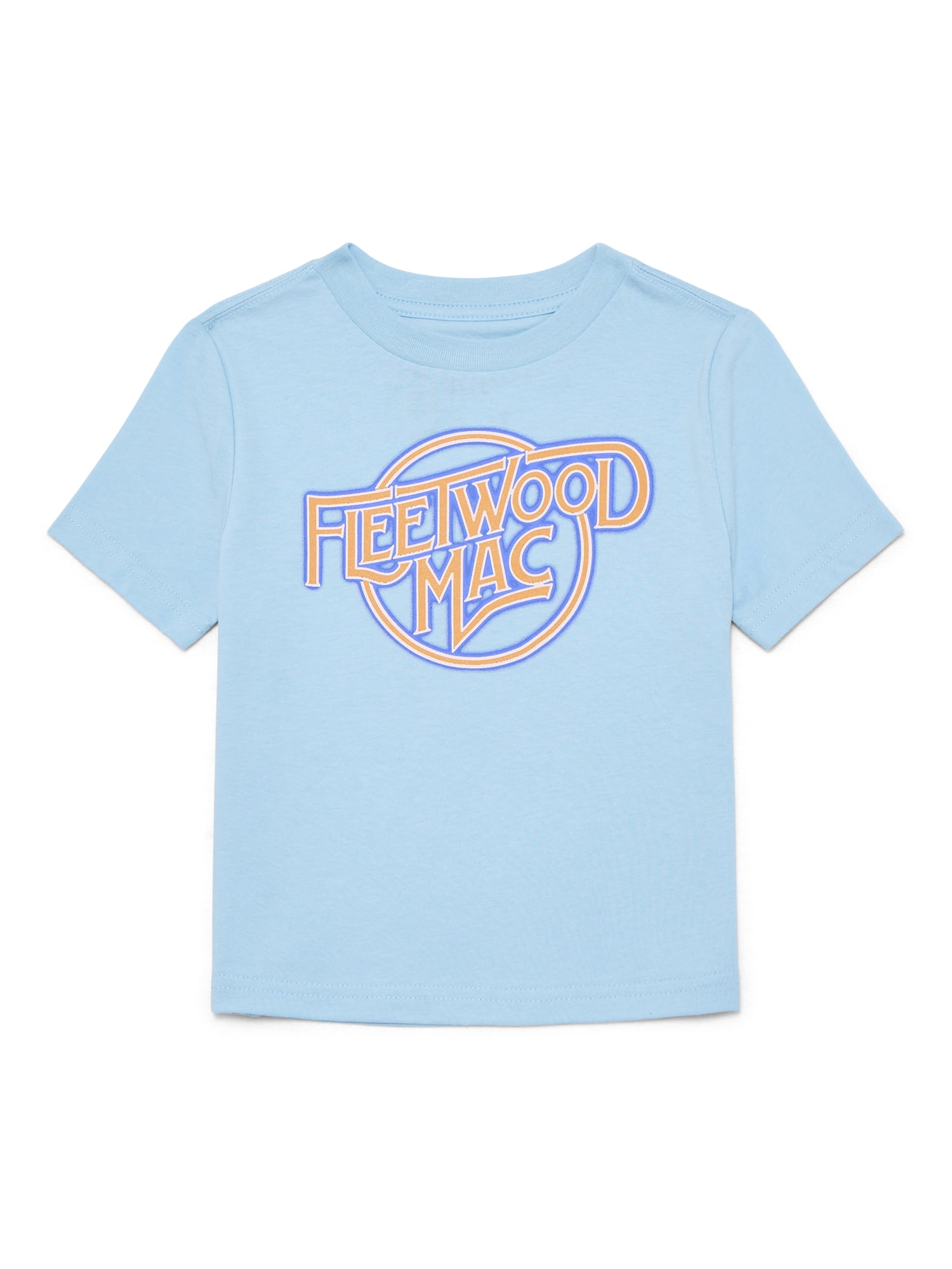 Fleetwood Mac Tour Toddler Graphic Tee with Short Sleeves, Sizes 12M-5T