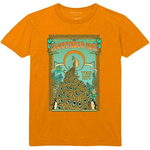 Fleetwood Mac Unisex T-Shirt Peacock (Medium)