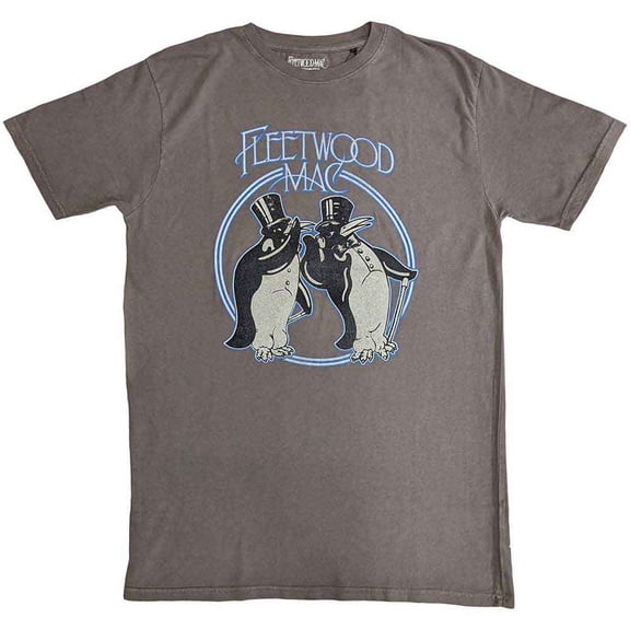 Fleetwood Mac Unisex T-Shirt: Penguins (X-Large)
