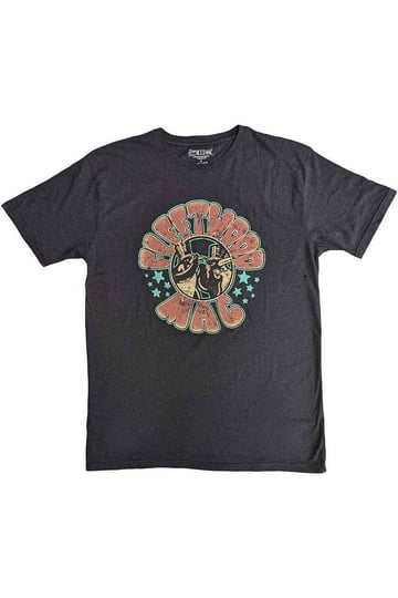Fleetwood Mac T-Shirt Ufficiale Della Band - 100% Cotone, Colore Nero, Taglia S, Per Uomo E Donna