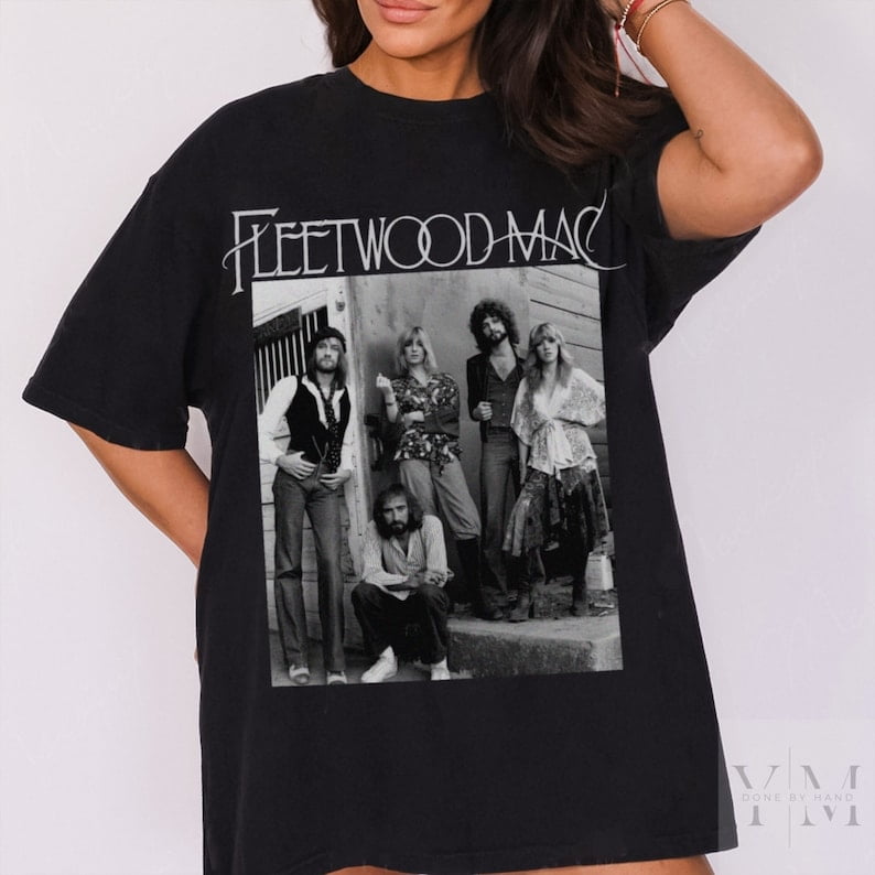 Fleetwood Mac Tour Graphic Tee Shirt Sizes XXS XXL