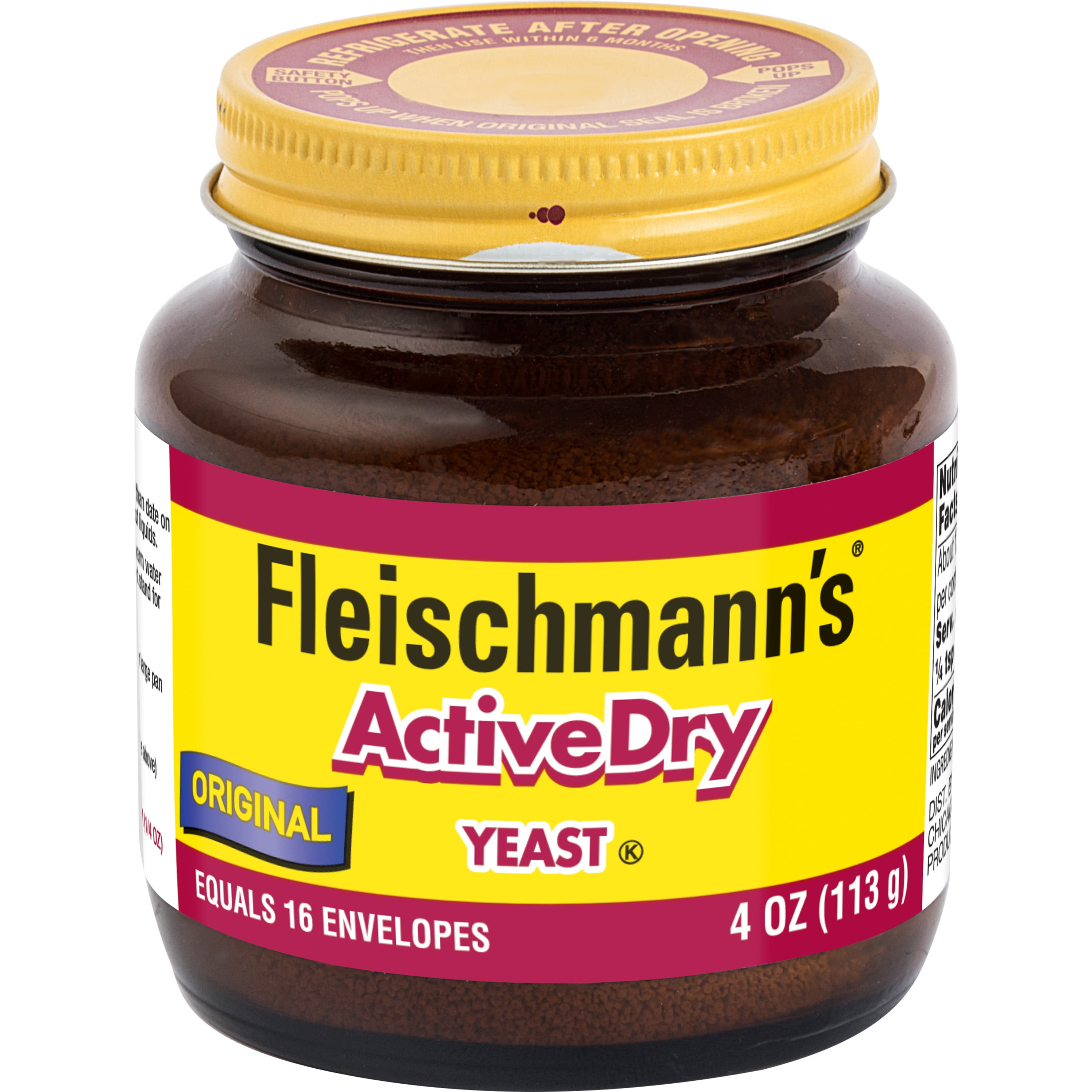 Fleischmann's Active Dry Yeast, 4 oz