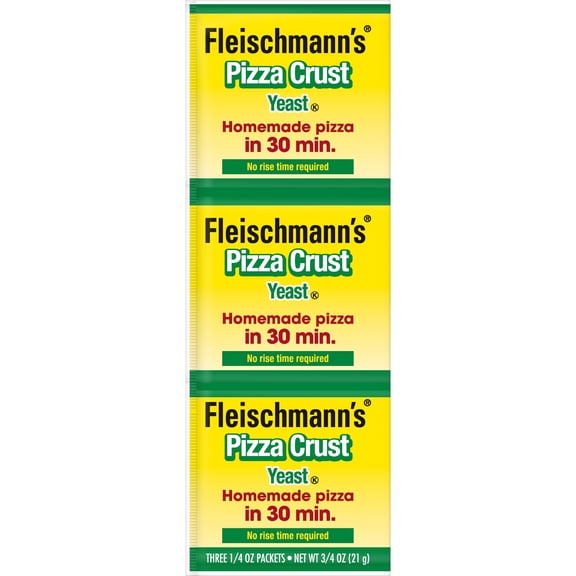Fleischmann's Pizza Crust Yeast 3 CT .75oz