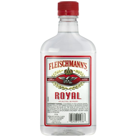 Fleischmann's Royal Vodka, 375ml 80 Proof