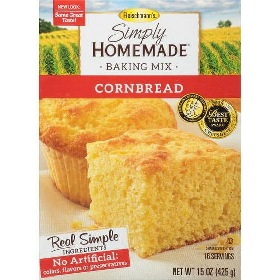 Fleischmann's, Simply Homemade, Cornbread Baking Mix (Pack of 6)