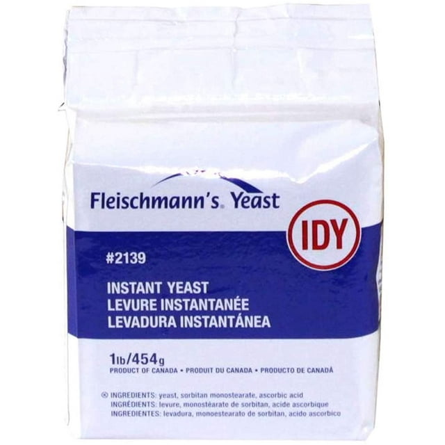Fleischmanns Dry Baking Yeast 20 Case 1 Pound
